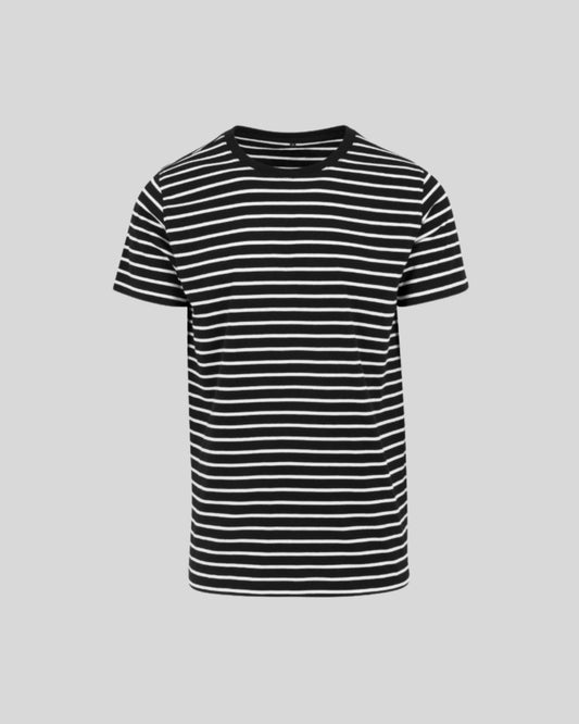 Striped Regular Fit Tee - Kleding Masters