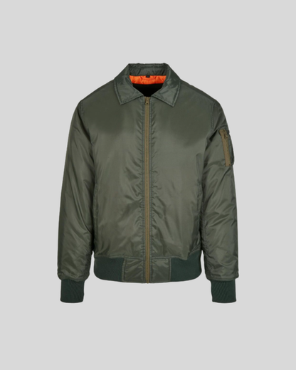 Collar Bomber Jacket Sample 