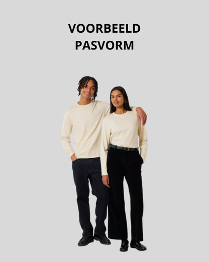 Uncuffed Longsleeve Sample - Kleding Masters
