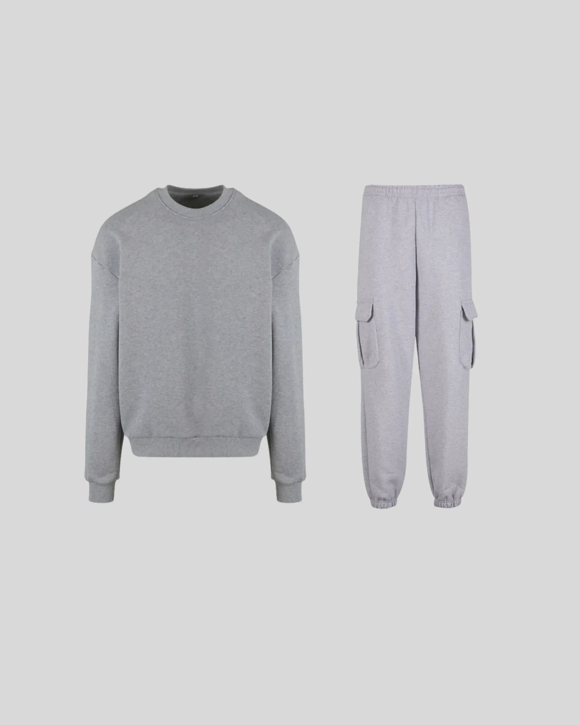 Ultra Heavy Sweat Cargo Tracksuit Sample - Kleding Masters