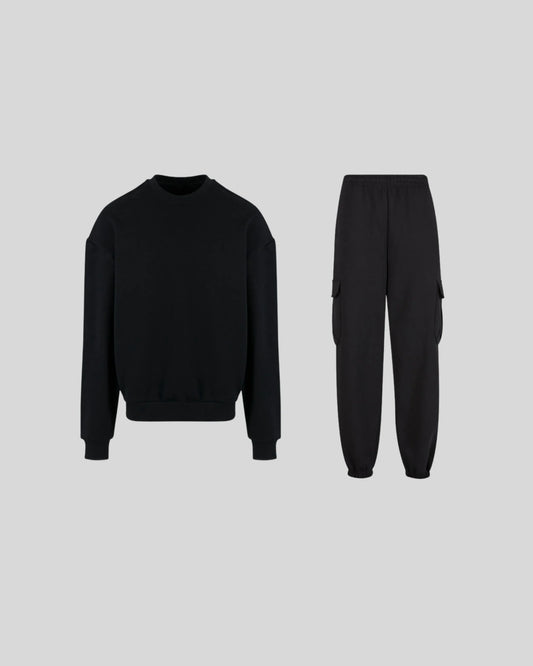 Ultra Heavy Sweat Cargo Tracksuit - Kleding Masters