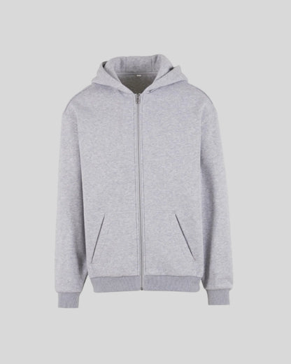 Loose Fit Zip Hoodie Sample - Kleding Masters