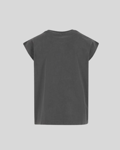 Vintage Cropped Heavy Sleeveless Tee Sample - Kleding Masters