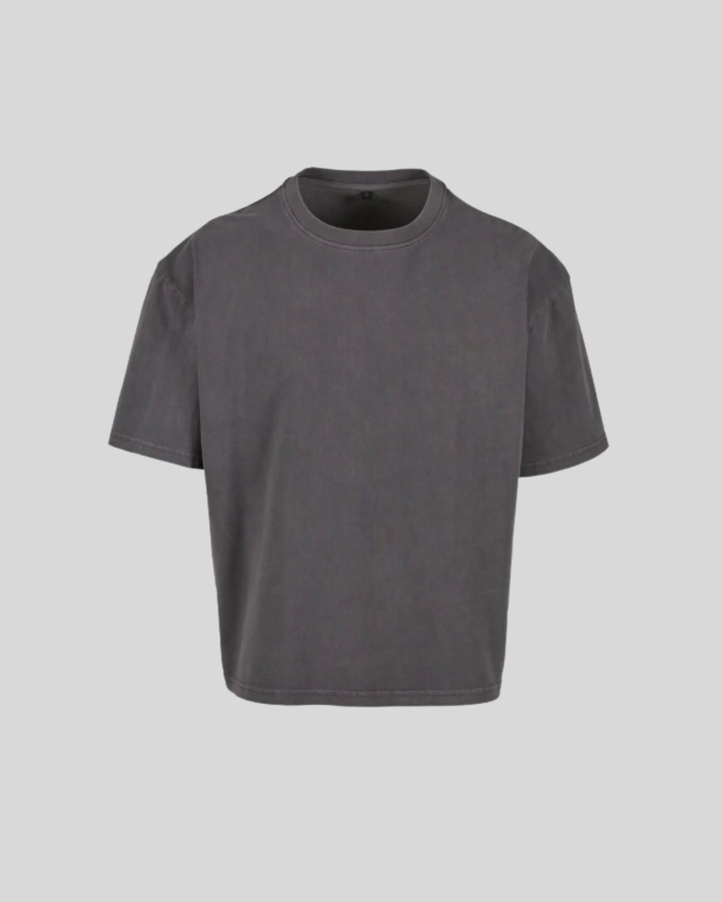 Vintage Cropped Heavy Oversize Tee Sample - Kleding Masters