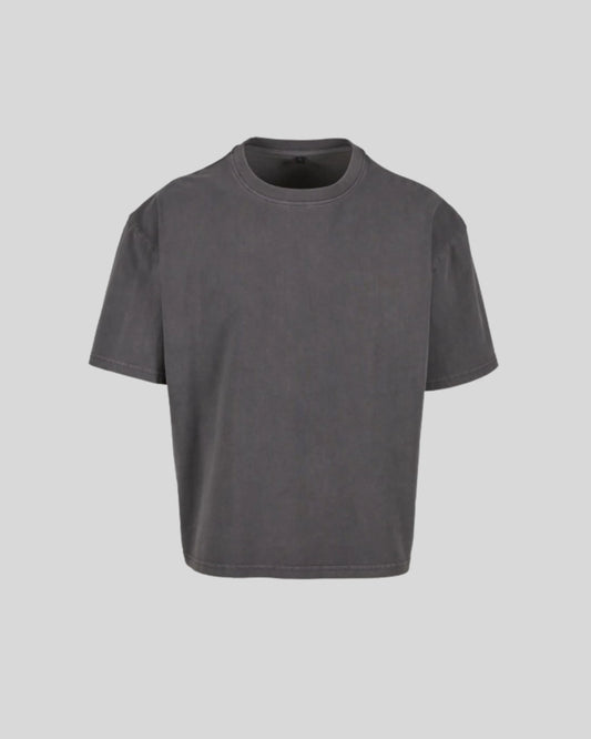 Vintage Cropped Heavy Oversize Tee Sample - Kleding Masters