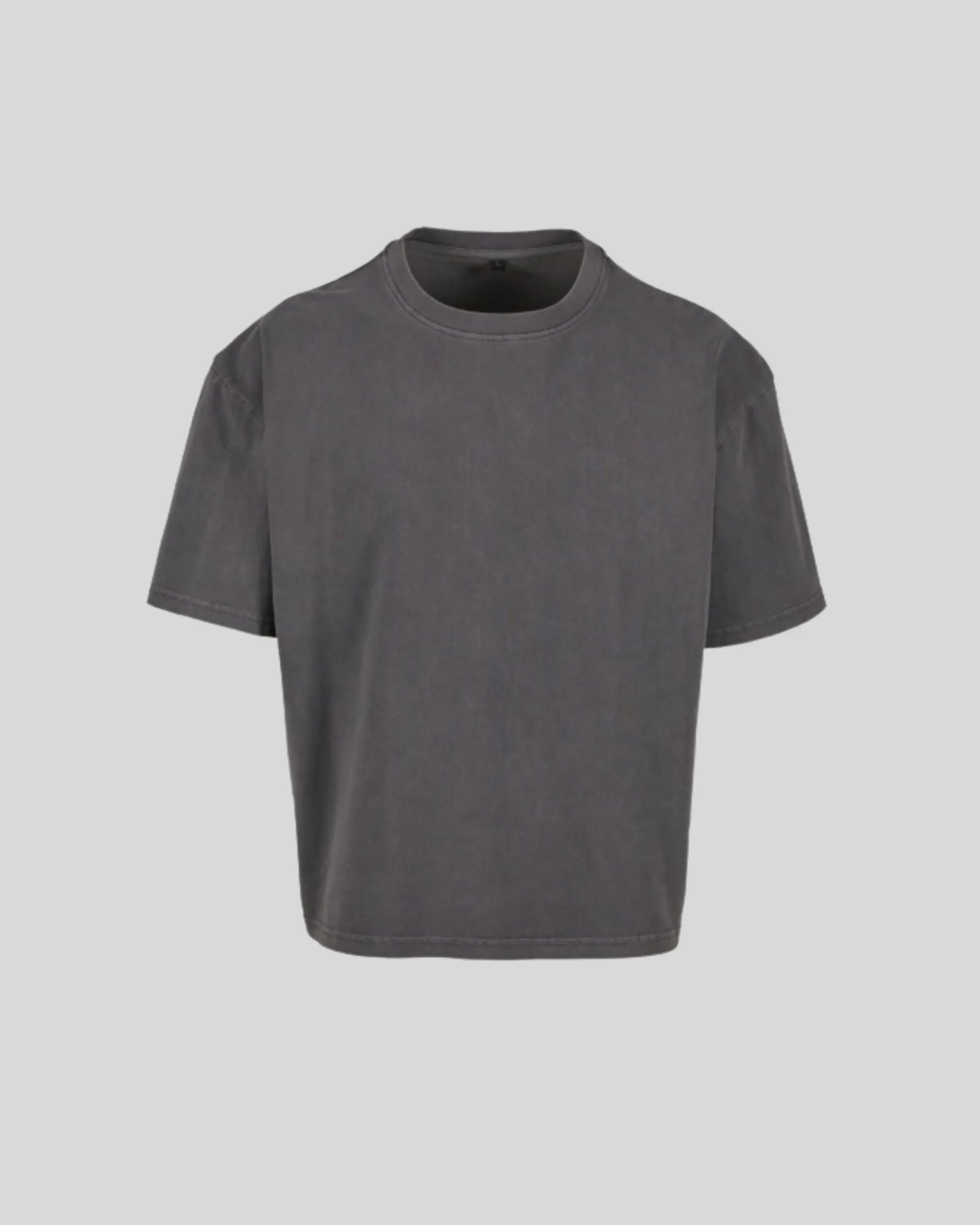 Vintage Cropped Heavy Oversize Tee - Kleding Masters