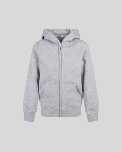 Organic Basic Kids Zip Hoody Sample