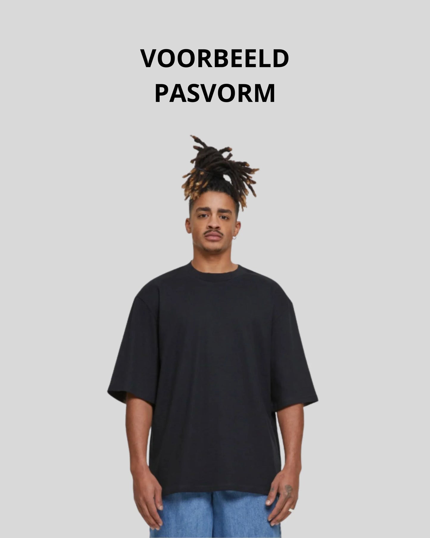 Oversized Sleeve Tee - Kleding Masters
