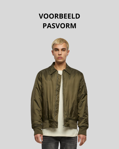 Collar Bomber Jacket Sample 