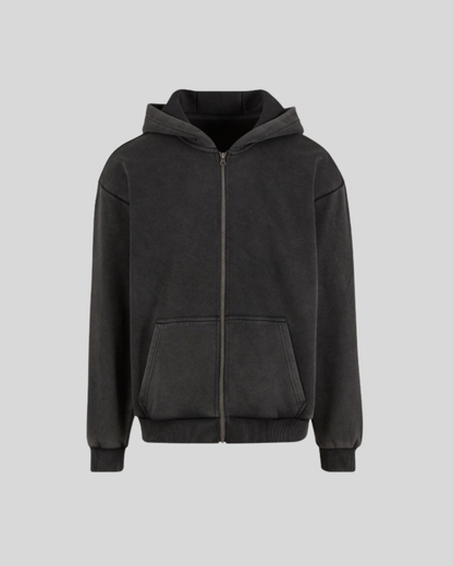 Washed Zip Hoodie Sample